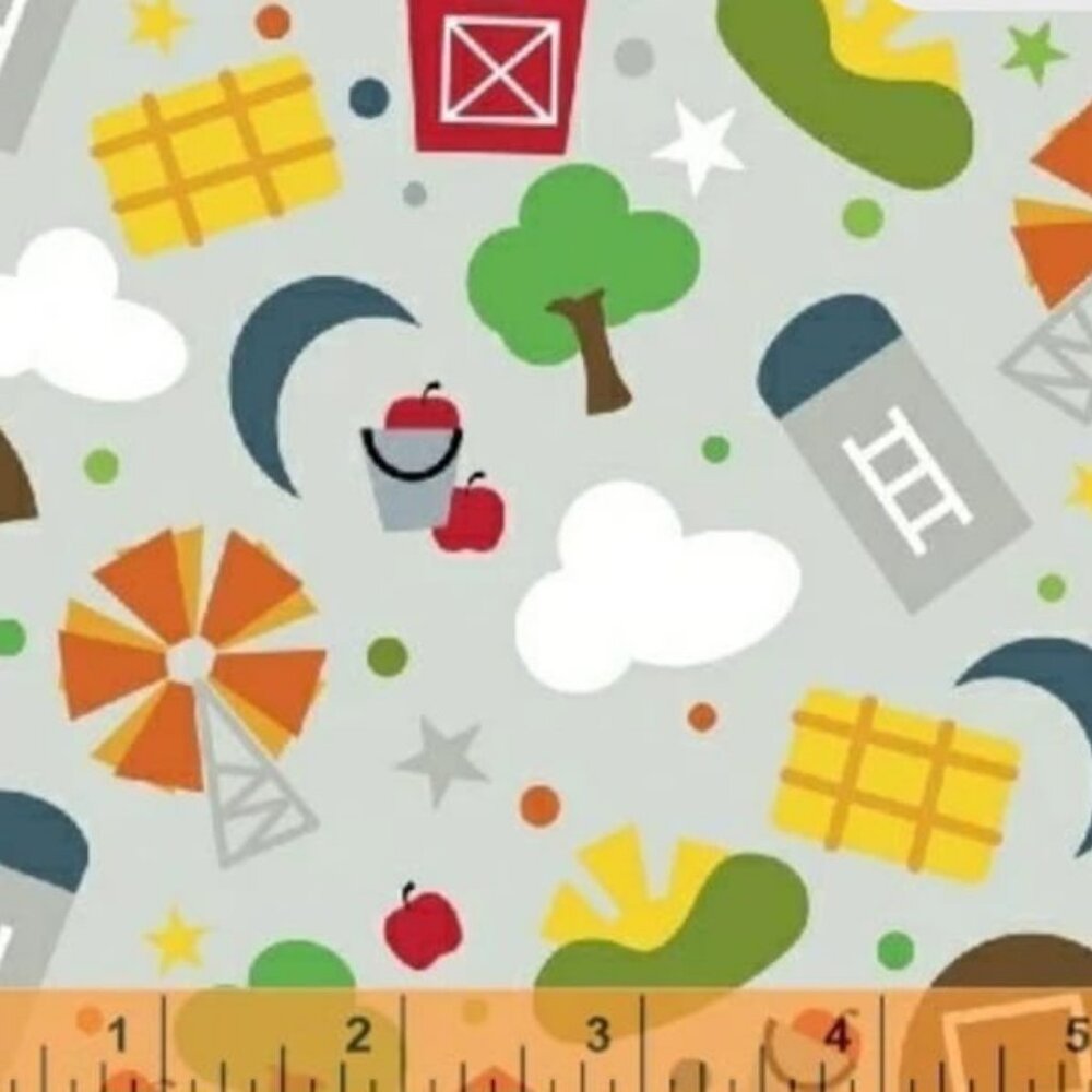 Farm Grain Collection 100% Cotton Quilting Fabrics - Windham Fabrics.